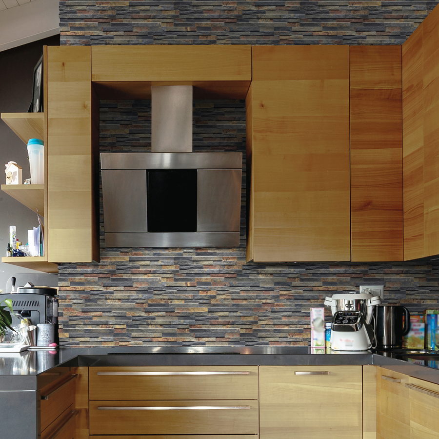 Multicolour Italian Porcelain Split Face Effect Tiles £33.99/m2